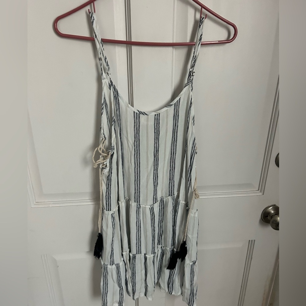 Kiwi and Punch Cute summer top or swimsuit coverup, size M